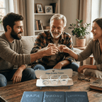 Schnapsbank „Papa & sein Team“ – personalisiertes Männer Geschenk mit 3 Gläsern & Untersetzern - Gravurliebe
