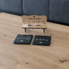 Schnapsbank Papa & Sohn personalisiert – Geschenk für Vater & Sohn mit Gravur - Gravurliebe